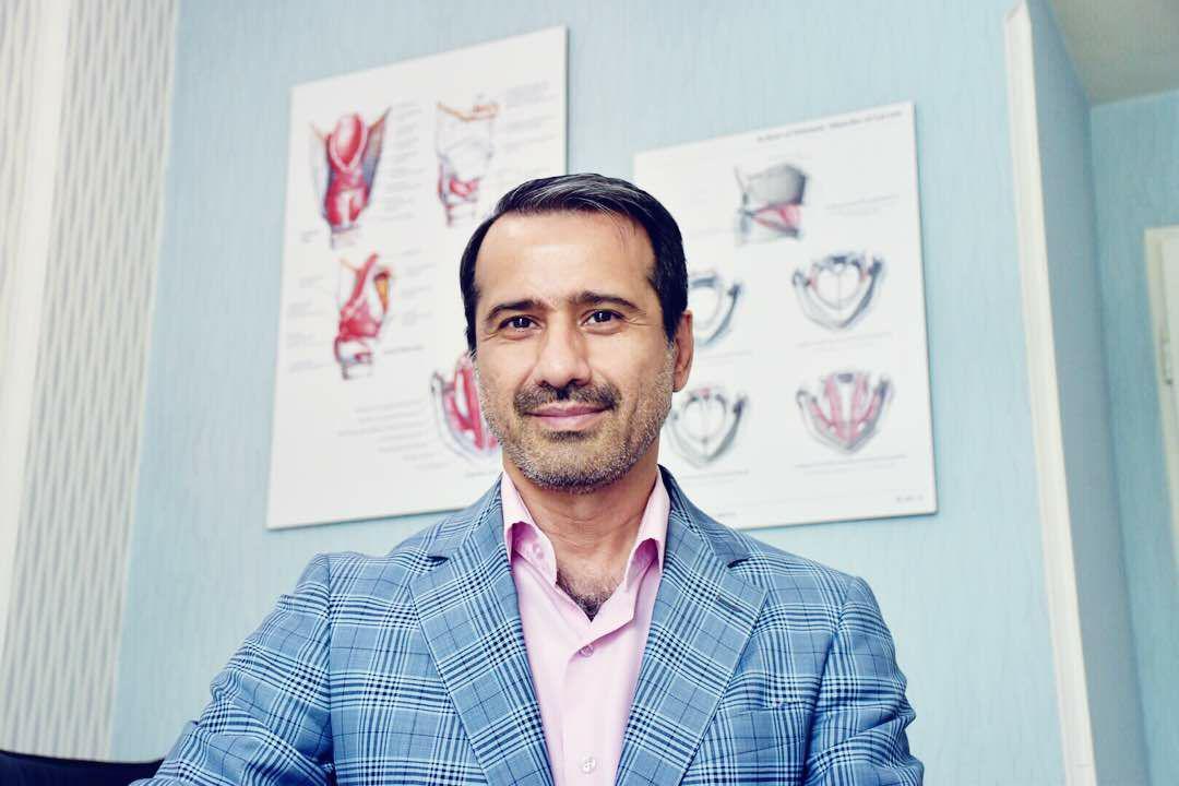 دکتر کاظمی ( گرفتگی صدا بر اثر سرما خوردگی)